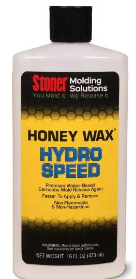 Stoner HoneyWax®Hydro Speed是一種高固含量的水性乳液,不含任何溶劑,旨在代替?zhèn)鹘y(tǒng)的高級涂蠟作為復合材料行業(yè)中的脫模劑。
