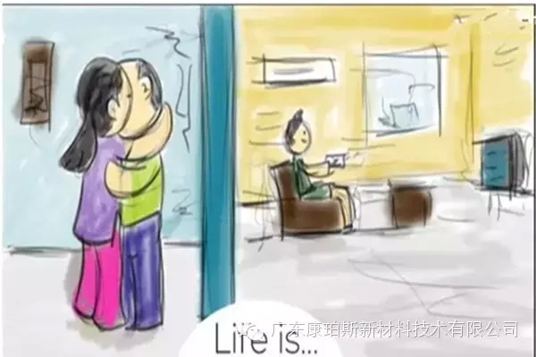 人生就是。。。 就算孩子在家，還是忍不住與40歲的另一半偷偷親一口