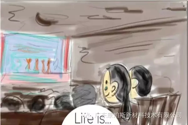 人生就是。。。 觀看孩子表演時落下的那滴眼淚